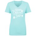 thumbnail image 1 of Merry Christmas Y'all Womens V-Neck T-Shirt, 1 of 3