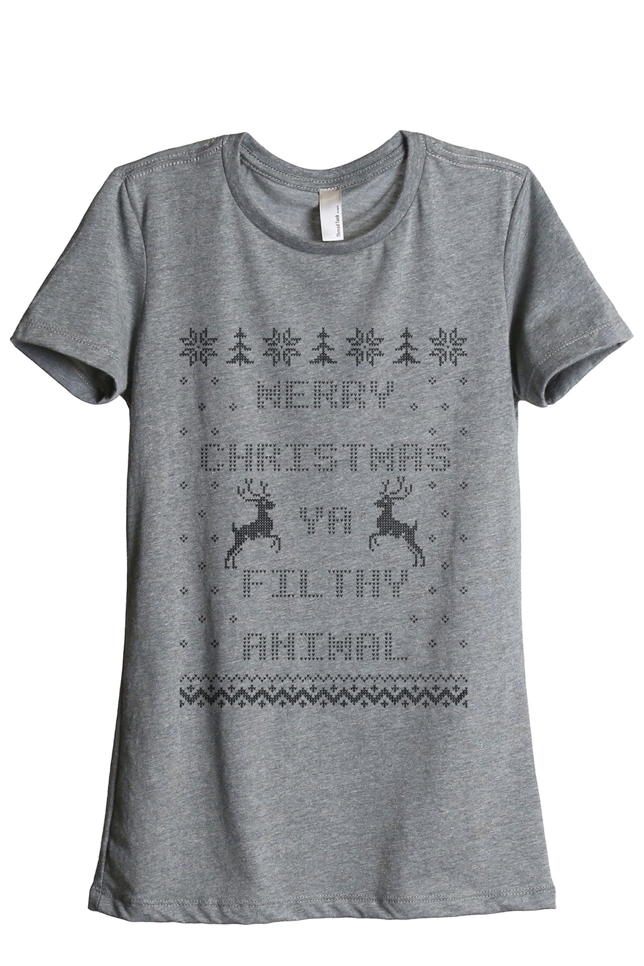 Chicka-d Women's Plus Size Must Have Tee - Heather Grey NCAA Licensed Graphic Tee