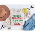 thumbnail image 1 of Merry Christmas Ya Filthy Animal Funny Sayings Sweatshirt, Cute Festive Holiday Shirt, Christmas Saying Hoodie, Christmas Gift For Her-CC191, 1 of 5