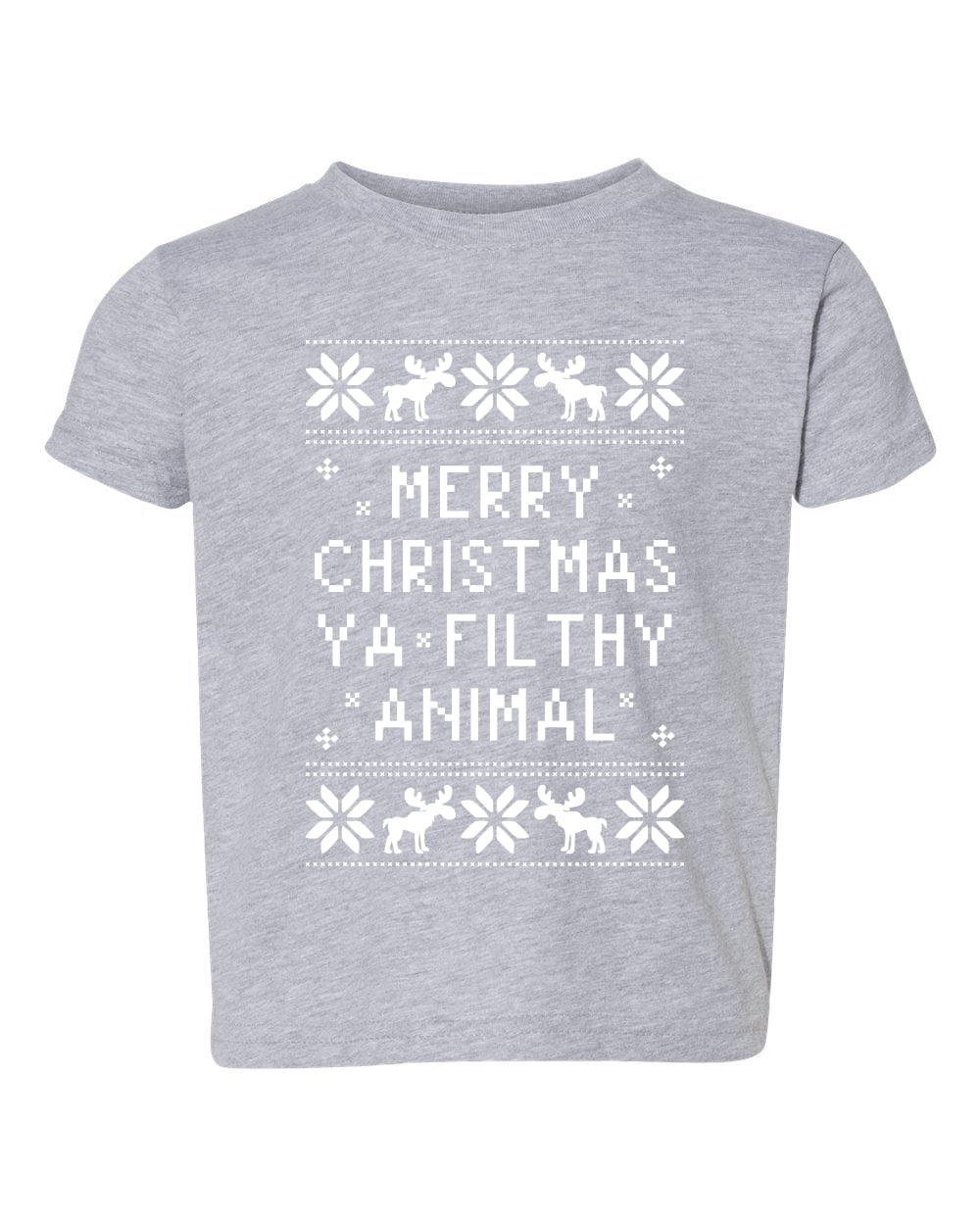 Children's merry christmas ya filthy animal jumper deals