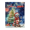 thumbnail image 1 of Merry Christmas and Happy New Year Santa Pitbull Holiday Xmas Winter 2025 Cozy Fleece Blanket Terrier Dog Lover Warm Soft Throw Blanket - 00024, 1 of 5