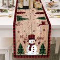 Merry Christmas festive kitchen table decorations Indoor outdoor family