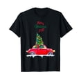 thumbnail image 1 of Merry Christmas y'all Snow Car Xmas Tree Lights Snowflake T-Shirt, 1 of 5