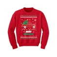 thumbnail image 1 of Merry Christmask Sweatshirt for Kids Christmas Sweater for Boys Merry Christmas Girls Sweater New Year 2021 Xmas Gifts Funny Christmas Youth Top, 1 of 4