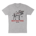 thumbnail image 1 of Merry Christmoose Shirt Unisex Large Grey, 1 of 5