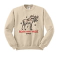 thumbnail image 1 of Merry Christmoose Sweatshirt Unisex Large Sand, 1 of 5