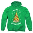 thumbnail image 1 of Merry Christmus Christmas Pizza Unisex Adult Pull-Over Hoodie, 1 of 5
