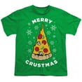 thumbnail image 1 of Merry Christmus Christmas Pizza Unisex Youth T Shirt, 1 of 5