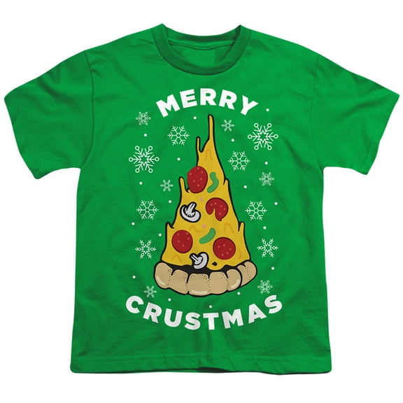 Merry Christmus Christmas Pizza Unisex Youth T Shirt