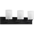 thumbnail image 1 of Merry Collection Three-Light Etched Glass Bath Vanity Wall Light, 1 of 6