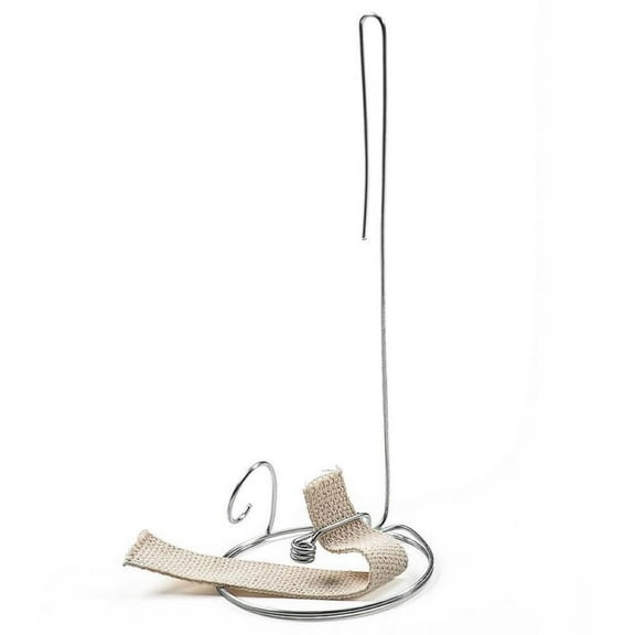 Merry Corliss Homesteader's Olive Oil Lamp Steel Element Hook for Gallon Jars