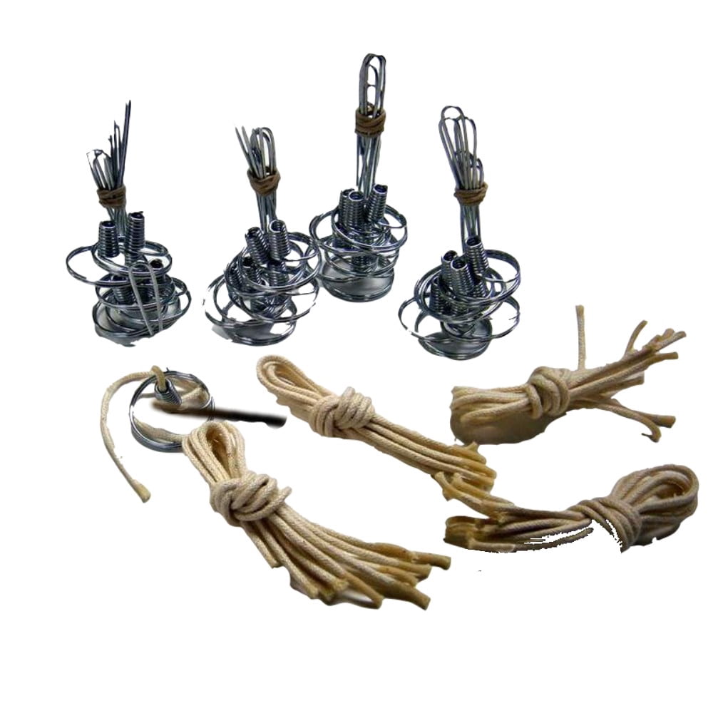 Merry Corliss Small Votive Olive Oil Light Kits Elements and Wick Pack of 25