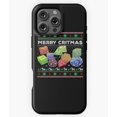 thumbnail image 1 of Merry Critmas Ugly Christmas D20 RPG Phone Case for iPhone 16 15 14 13 12 11 Pro Max, 1 of 2