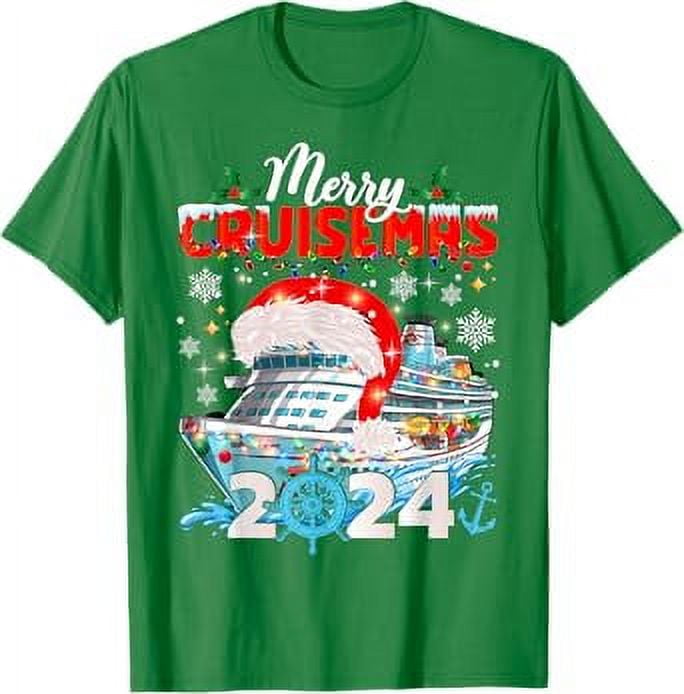 Merry Cruisemas 2024 Holidays Family Christmas Cruise TShirt