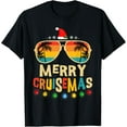 Merry Cruisemas 2025 Christmas Santa Reindeer Cruise TShirt