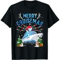 Merry Cruisemas Christmas 2024 Santa Reindeer Cruise Ship TShirt