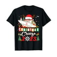 thumbnail image 1 of Merry Cruisemas Cruise Ship Family Vacation Christmas Funny Short Sleeve Black T-Shirt, 1 of 5