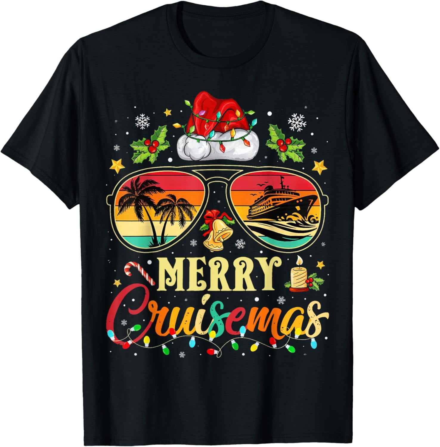 Merry Cruisemas Family Cruise Christmas 2024 Cruise Squad TShirt