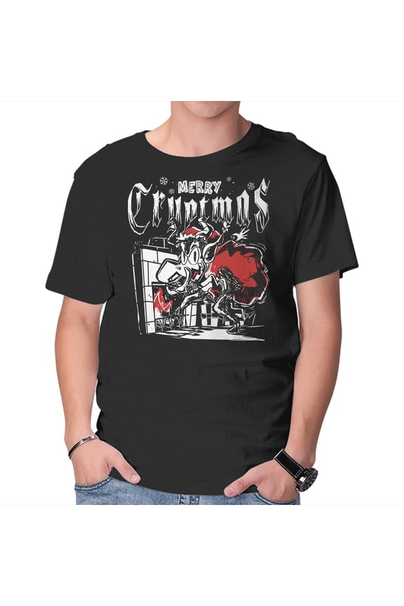 Merry Cryptmas Krampus Unisex T-Shirt Tee Sweatshirt Hoodie Tank Top