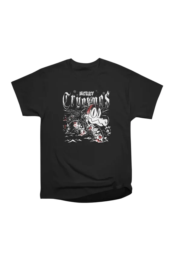 Merry Cryptmas Nessie T-Shirt Tee Gift For Him Merch For Her Apparel For Friend
