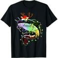thumbnail image 1 of Merry Fishmas Santa Fishing Lovers Funny Fisherman Christmas T-Shirt, 1 of 8