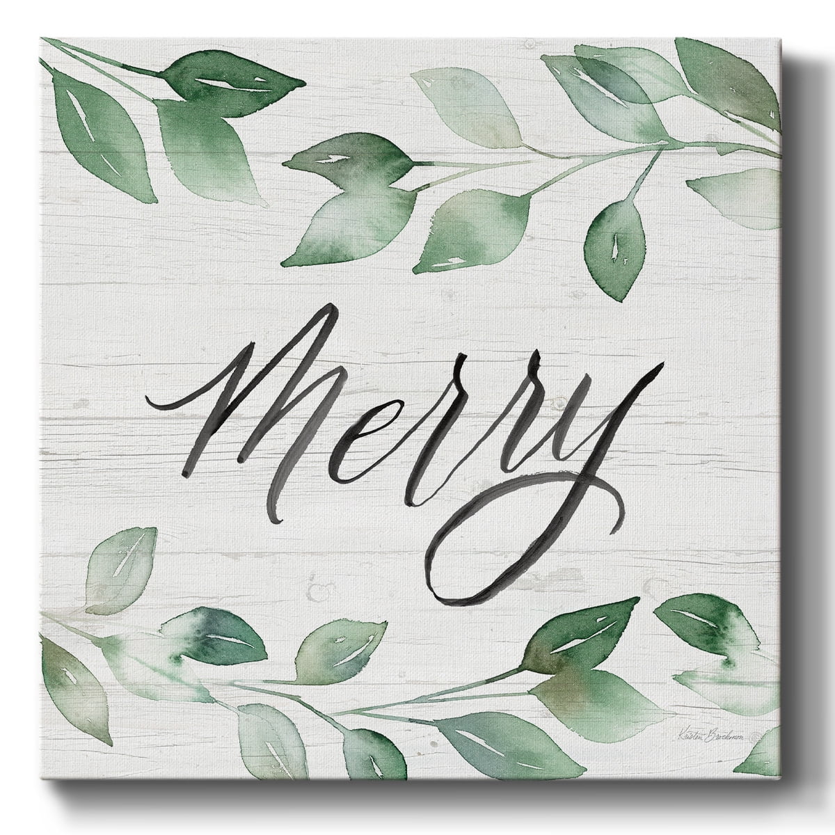 Merry- Gallery Wrapped Canvas