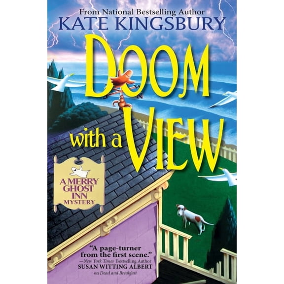 Merry Ghost Inn Mystery: Doom with a View : A Merry Ghost Inn Mystery (Series #2) (Paperback)