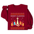 thumbnail image 1 of Merry Glizzmas Sweatshirt, Tacky Hoodie, Funny Hot Dogs Sweatshirt, Christmas Ugly Sweater, Merry Glizzmas Shirt, Tacky Shirt, 1 of 6