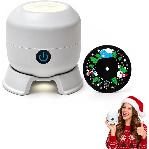 Merry Glow Christmas Projector, Dynamic Rotating Christmas Projector Light