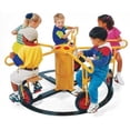 thumbnail image 1 of Merry Go Circel Cycle 5 Seat -Lime, Green & Red Outdoor Commercial Playground Playset, 1 of 1
