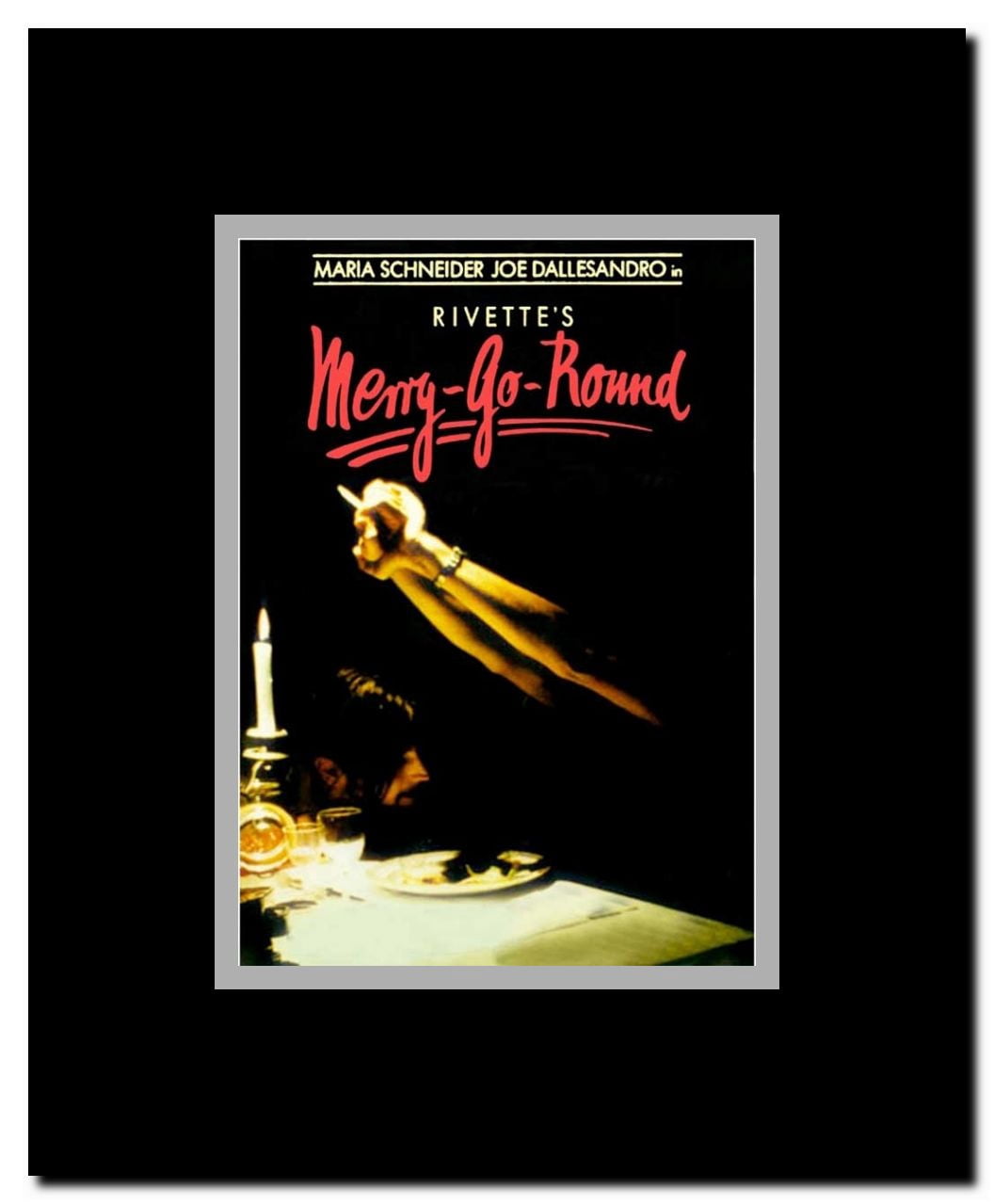 Merry-Go-Round Framed Movie Poster