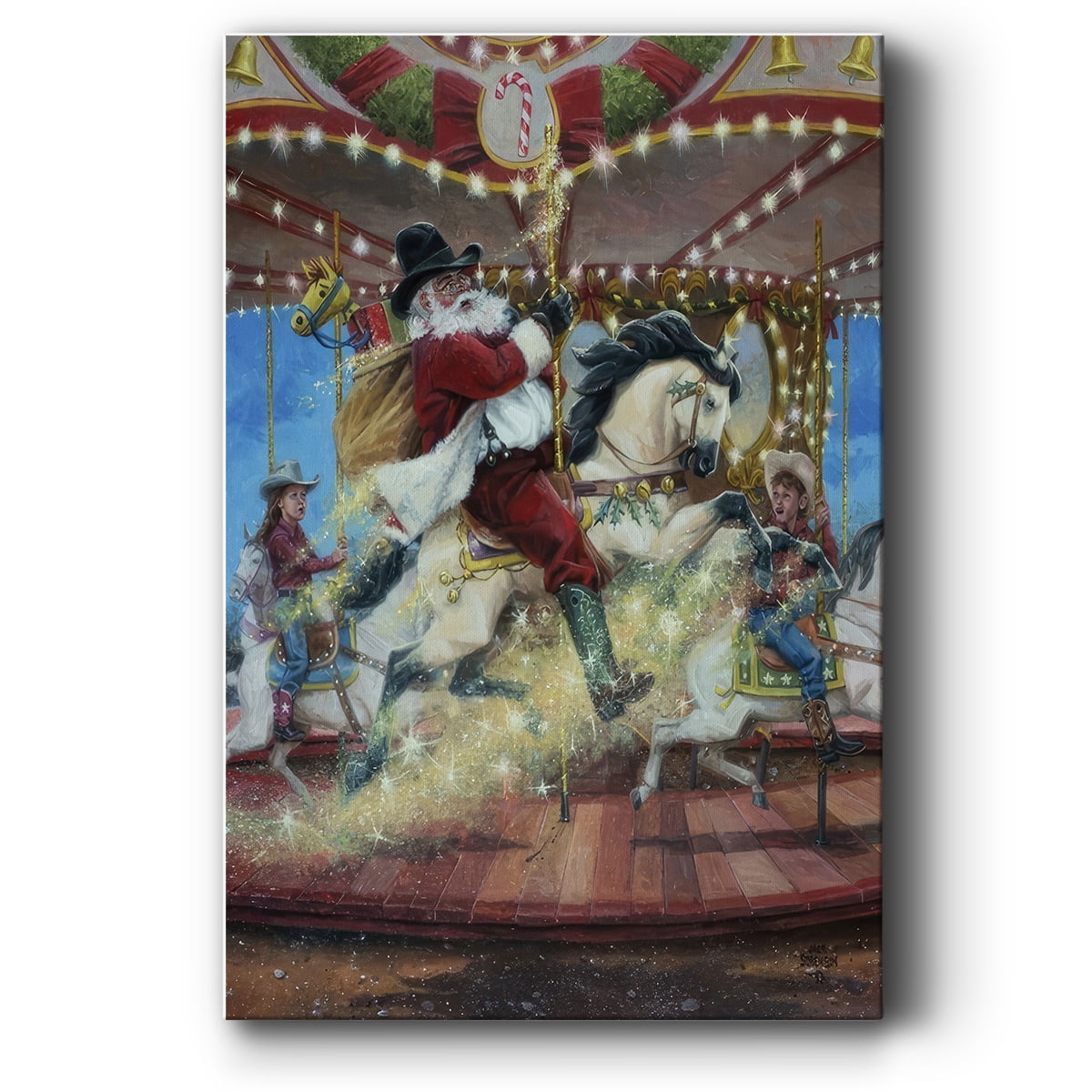 Merry Go Round- Gallery Wrapped Canvas