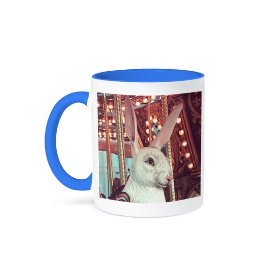 Merry Go Round Rabbit Mug 11oz