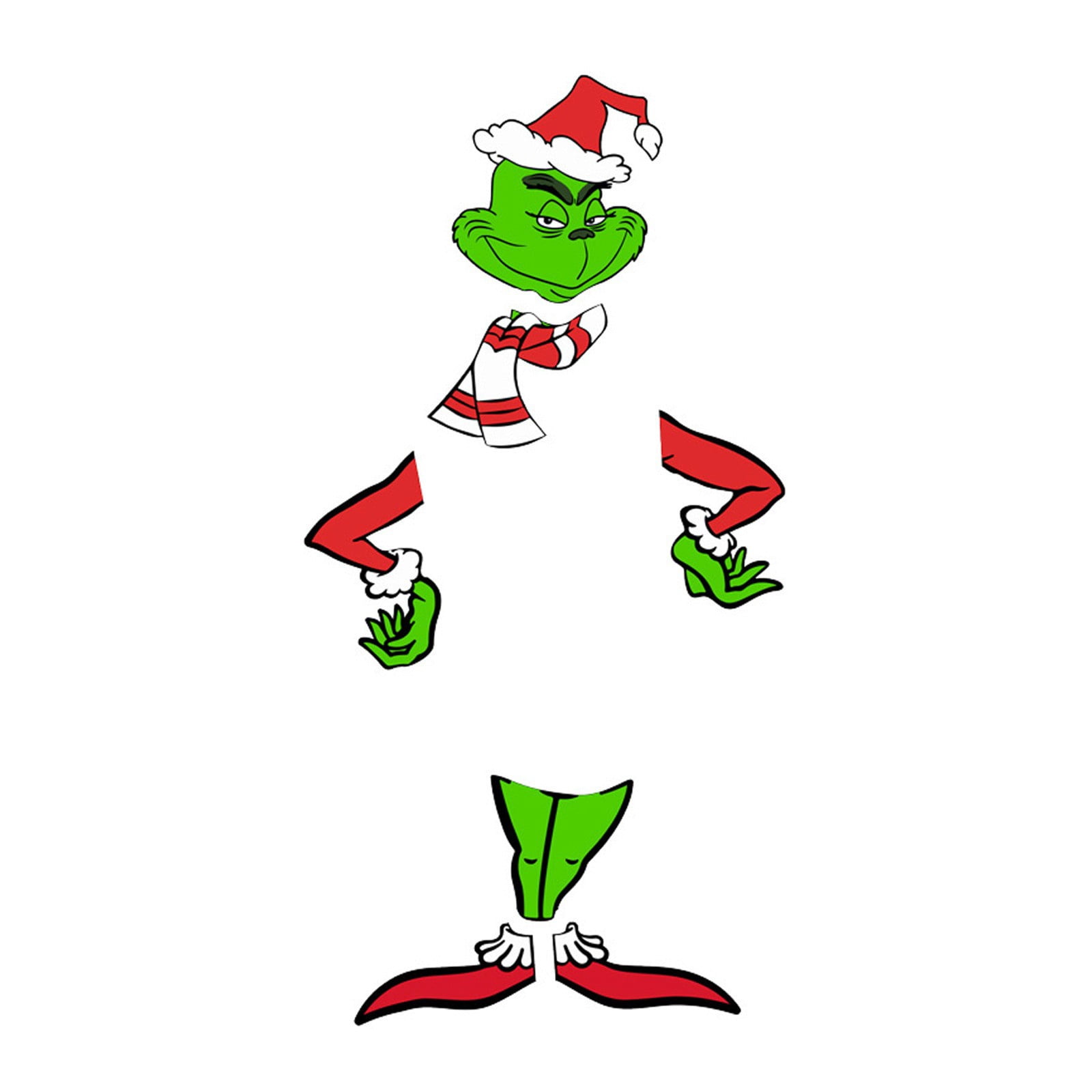 Merry Grinch-Mas 4pc Grinch Christmas Tree Decorations Personalized ...