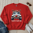 thumbnail image 1 of Merry Jeepmas Offroad Vehicle Lover Holiday Adventure Fun Sweatshirt, up to Size 5XL, 1 of 2