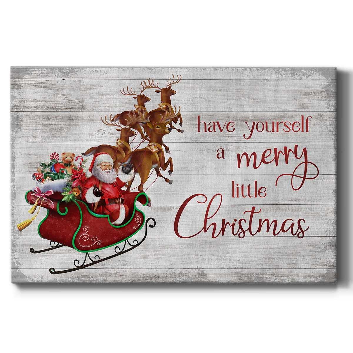 Merry Little Christmas- Gallery Wrapped Canvas