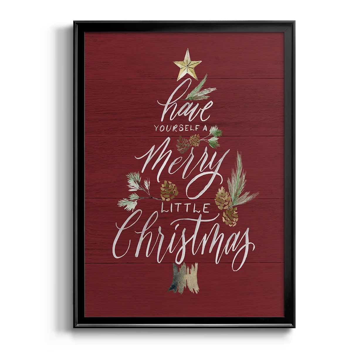 Merry Little Christmas Premium Classic Framed Print - Ready to Hang