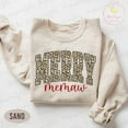 thumbnail image 1 of Merry Memaw Sweatshirt, Merry Memaw Sweater, Leopard season Memaw Shirt, season Memaw, Memaw Winter s S04483, F2748 Tshirt All Size S-5XL, 1 of 5
