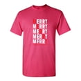 thumbnail image 1 of Merry Merry Christmas Sarcastic Humor Graphic Novelty Funny Youth T Shirt, 1 of 1