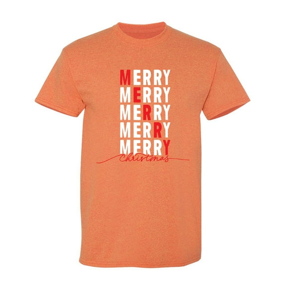 Merry Merry Christmas Sarcastic Humor Graphic Tees Gift For Mens Novelty Funny T Shirt