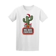 thumbnail image 1 of Merry Mexican Christmas Cactus Tee Men's -Image by Shutterstock, 1 of 2