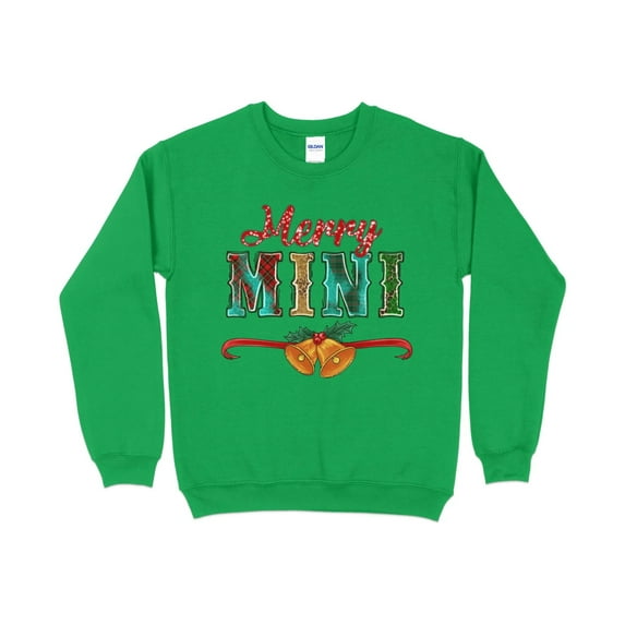 Merry Mini Sweatshirts, Mommy and Me Outfits Christmas Sweaters, Matching Christmas Sweatshirts