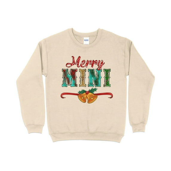 Merry Mini Sweatshirts, Mommy and Me Outfits Christmas Sweaters, Matching Christmas Sweatshirts