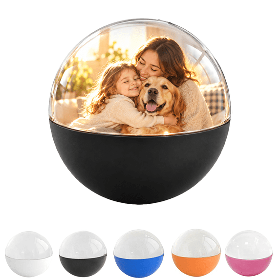 Merry Orb,Merry Orb Ornament,Digital Memory Orb Photo & Video Display ...