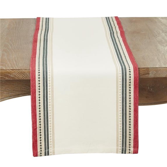 Merry Pines Dobby Table Runner