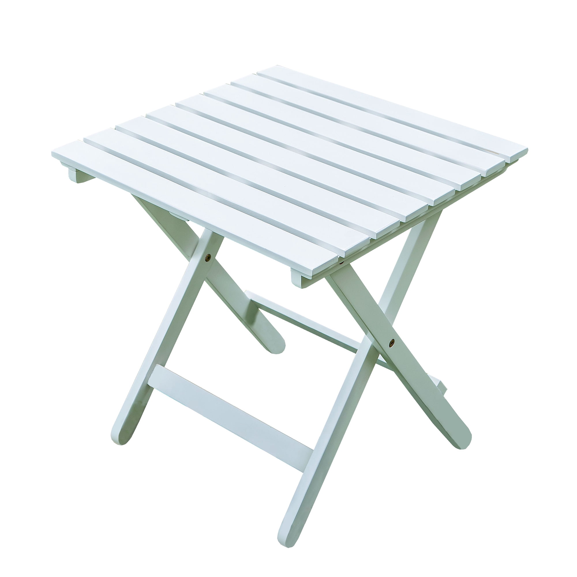 Space-Saving White Side Folding Table: The Perfect Solution for Modern Living