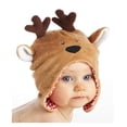 thumbnail image 1 of Merry Reindeer Infant Plush Hat - Reindeer Winter Hat, 1 of 1