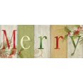 thumbnail image 1 of Merry Rustic Sign I Poster Print by Cynthia Coulter (10 x 20), 1 of 1