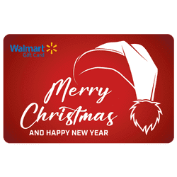 Merry Santa's Hat Walmart eGift Card