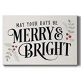 thumbnail image 1 of Merry Sentiment II- Gallery Wrapped Canvas, 1 of 9